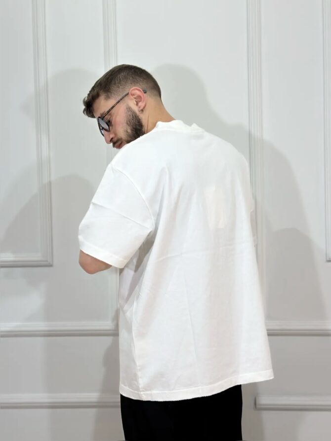 T-SHIRT BASIC WHITE - immagine 2